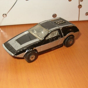 Matchbox Car, No. 51 Midnight Magic, 1973, Hong Kong, Superfast, Lesney, Moveable Trunk, 3&quot;L, Heavy Metal, Wheels, Toys and Games, Vehicles