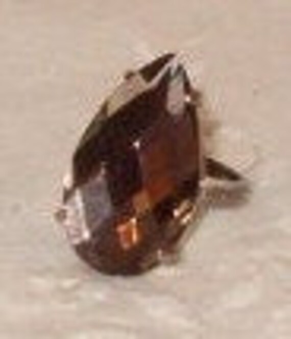 Statement Ring, Grey Quartz Ring, Statement Ring,… - image 2