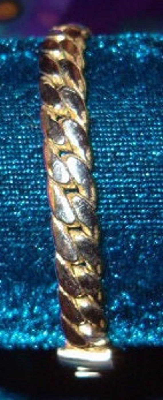 Link Bracelet, Stainless Steel, 7"L, 1/4"W, Beaut… - image 3
