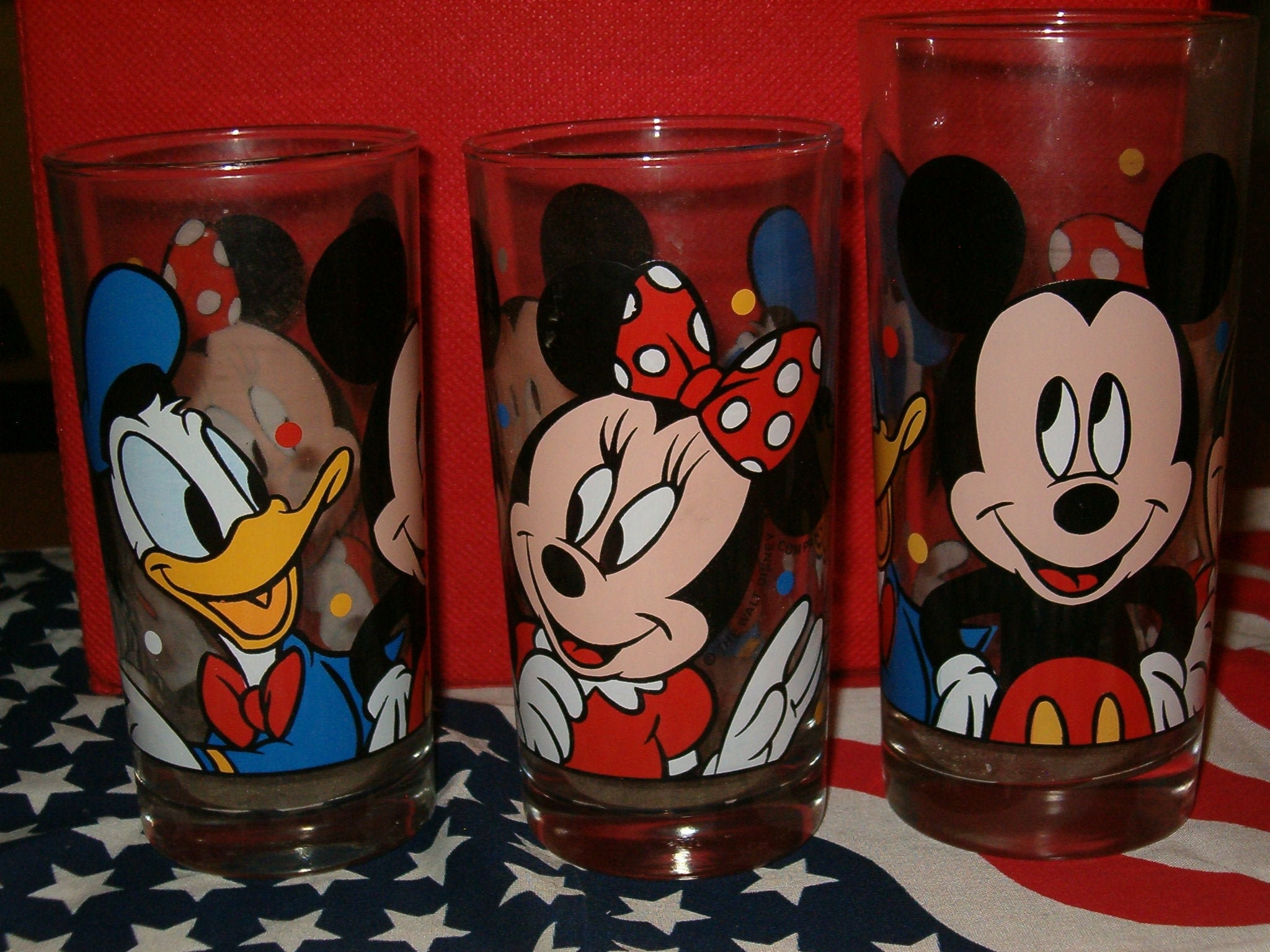 Disney Drinking Glasses Walt Disney Company. 1 is 6 Etsy