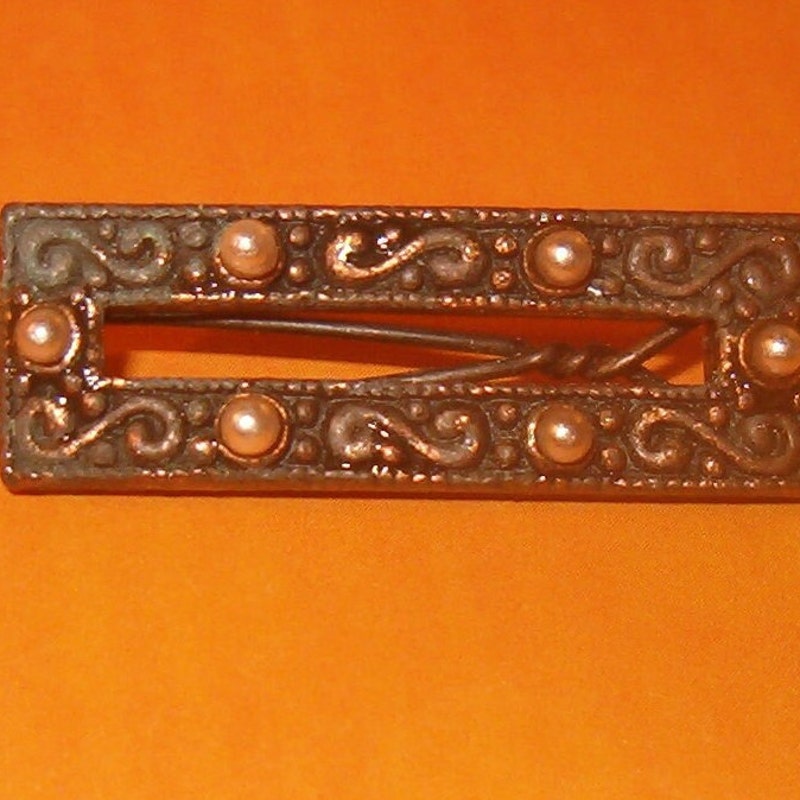 Lot De 5 Barrettes à Cheveux Ornées Vintage - Assortiment Femme