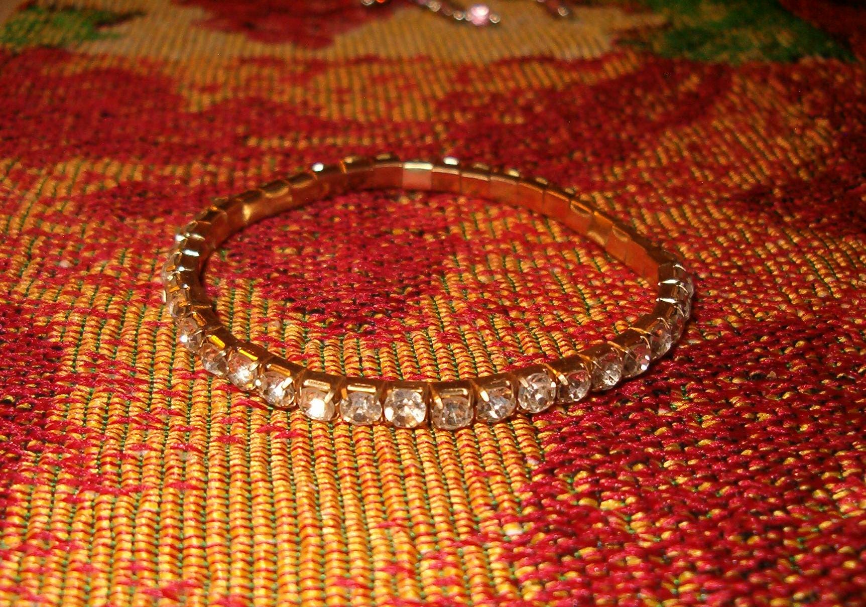 ブレスレット Rhinestone Stone Cuff Bracelet Kamberley Women's Laser Cut Rhinestone Leather Cuff Bracelet