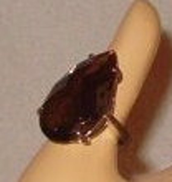 Statement Ring, Grey Quartz Ring, Statement Ring,… - image 5