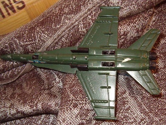 Metal toy fighter plane sale