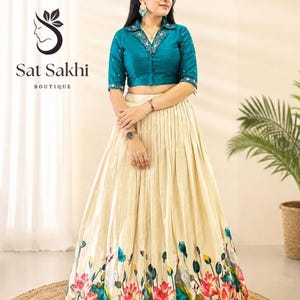 teal and cream dress Isabelle Teal Cream Float Sleeve Maxi Dress Scarlett & Jo
