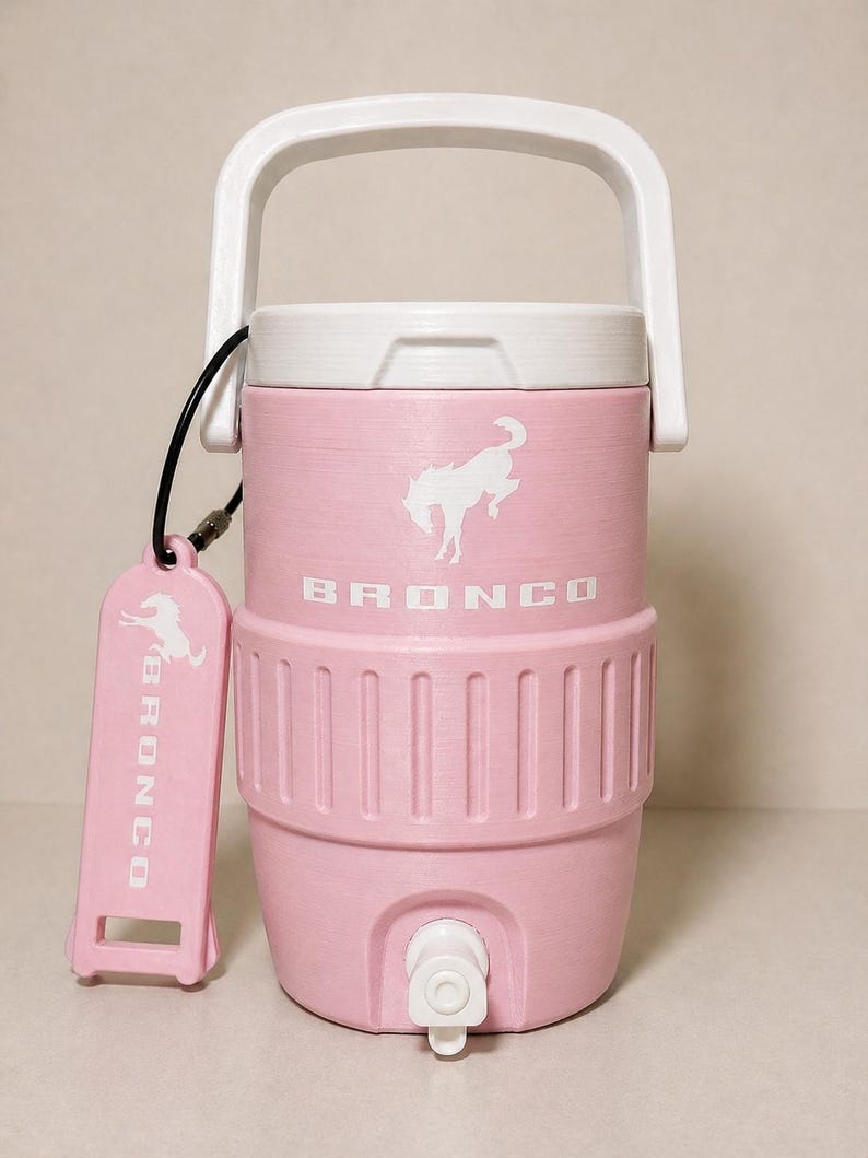 Bronco Inspired 12 Oz Can Cooler Holder With Keychain | 3D Printed ...