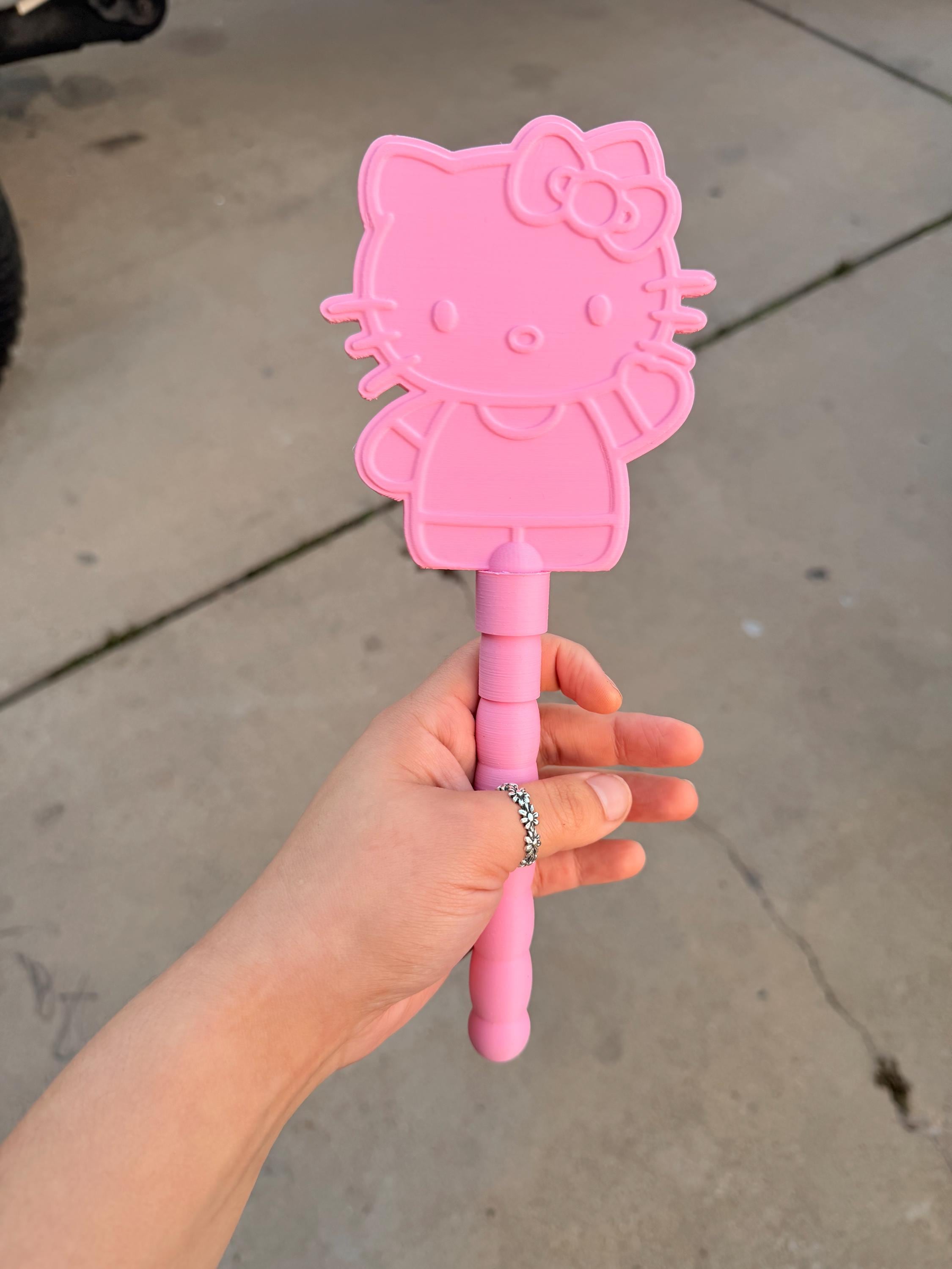 Hello Kitty Tap to Pay Wand – Contactless Card Holder for Kawaii