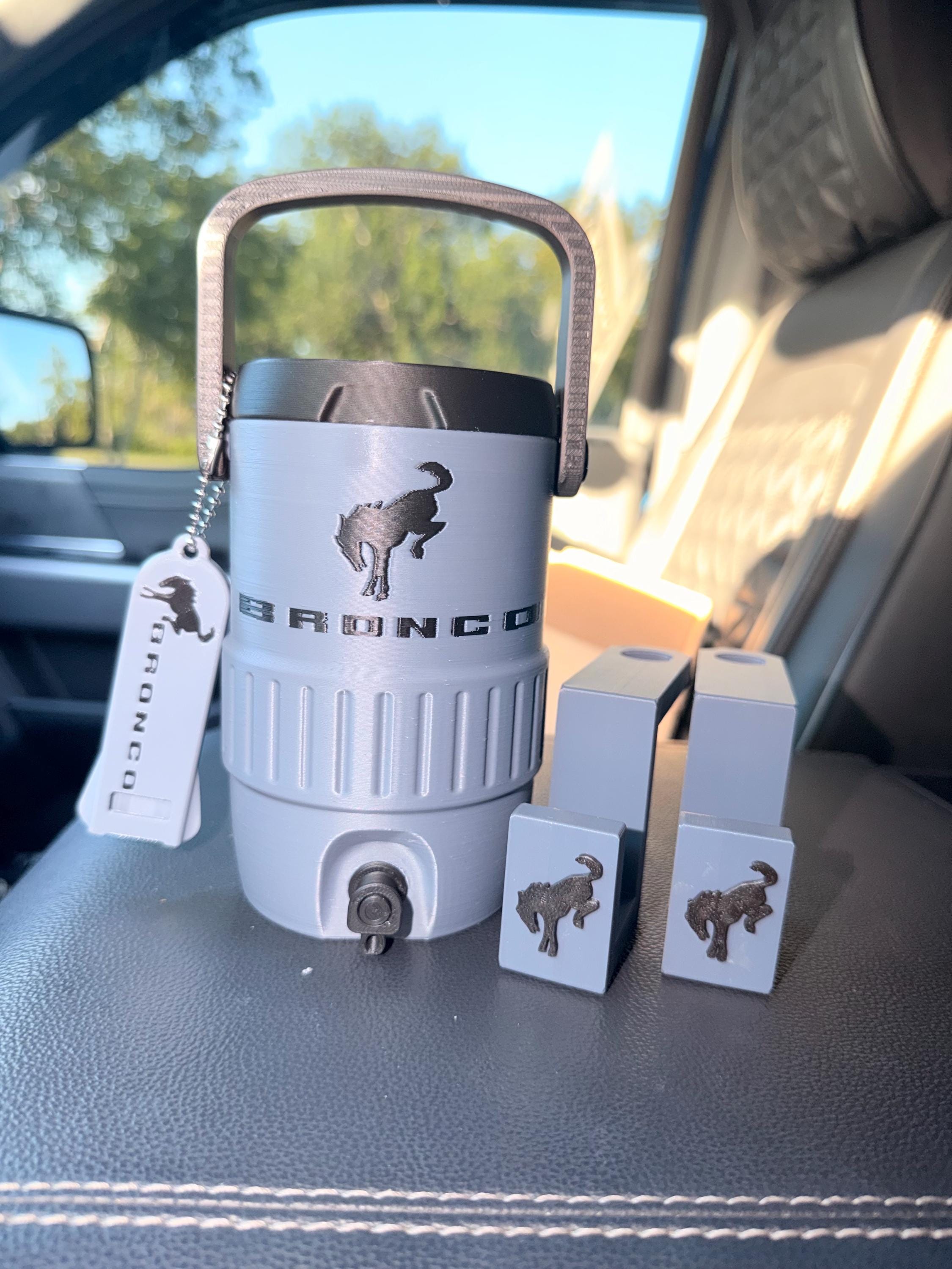 Bronco Inspired 12oz Can Cooler Holder and Seat Hooks Bundle - Etsy