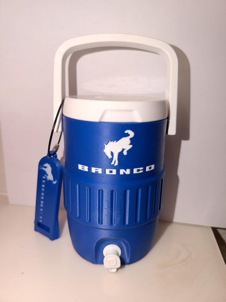 Bronco Inspired 12 Oz Can Cooler Holder With Keychain | 3D Printed ...