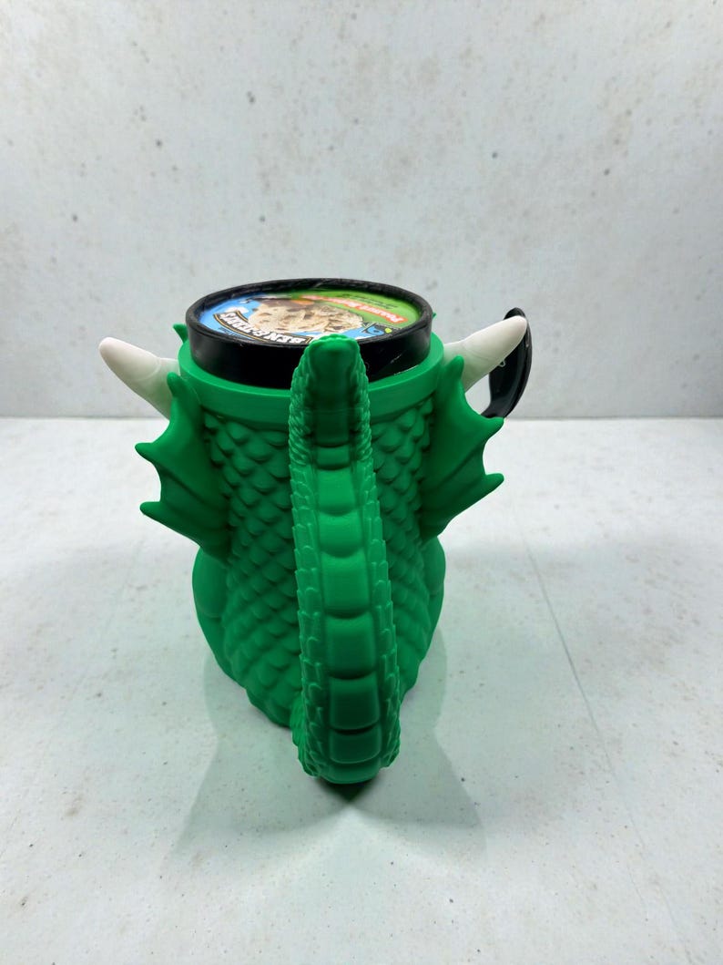 Porta helados con forma de dragón impreso en 3D imagen 8