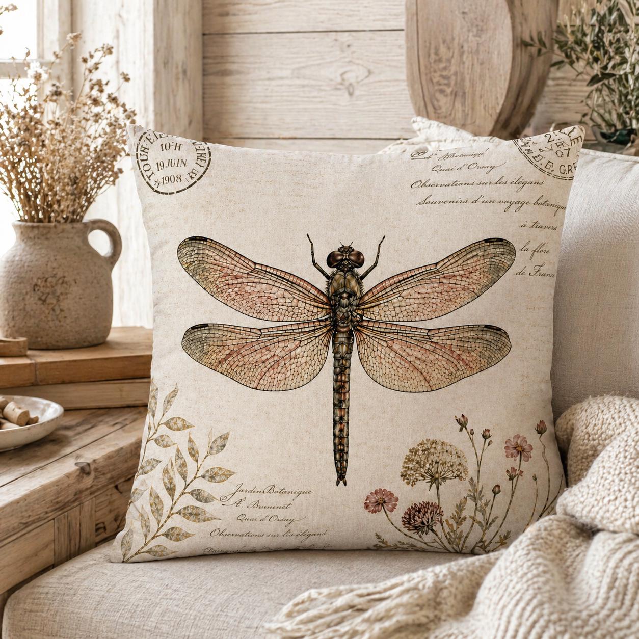 Vintage shabby chic landhaus kissen kissenhülle 40 x 40 cm