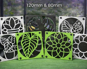 Cubiertas decorativas para vitrinas de plantas - Colección Botanical Design