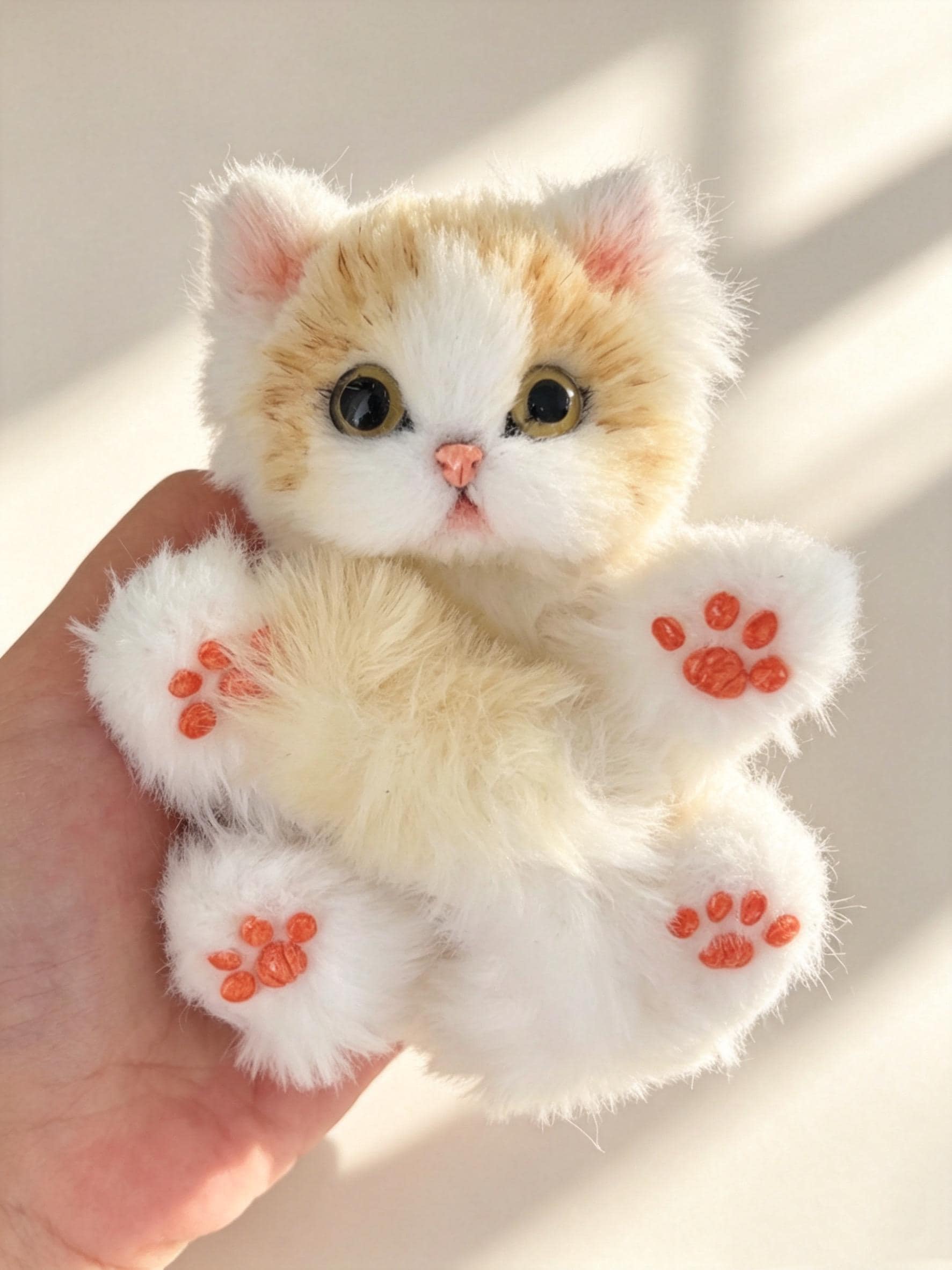 可愛い猫のぬいぐるみ ぬいぐるみ（猫） - Etsy 日本