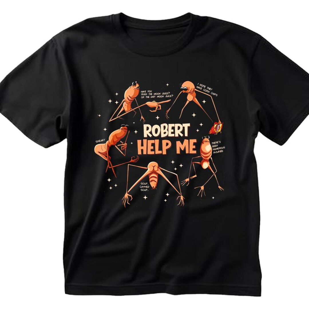 Funny Robert Help Me Meme Shirt, Viral Graphic Tee, Hoodie, Sweatshirt ...
