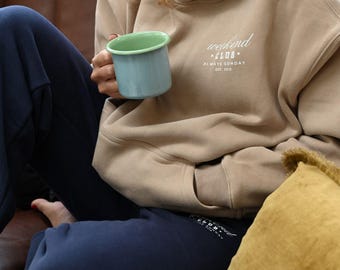 Oat Latte Weekend Loungewear Hooded Sweater