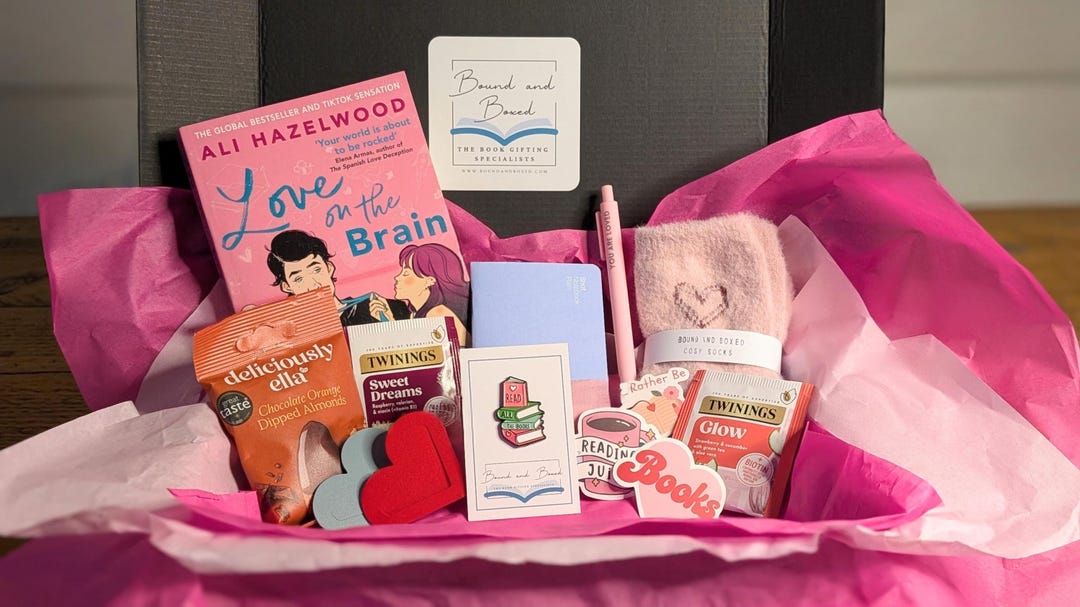 Valentine's Day Book Gift Box Love on the Brain Cozy,