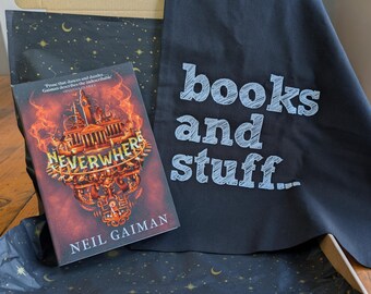 Book & Tote Bag | Book Lover Gift | Bookish Carrier for Reading Enthusiasts