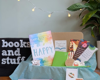 Non-Fiction Reader Book Box | Novel Gift for Book-Lovers | Book & Bookish Treats