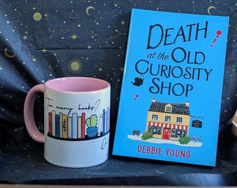 Book & Mug | Book Lover Gift | Coffee and Tea Cup for Reading Enthusiasts