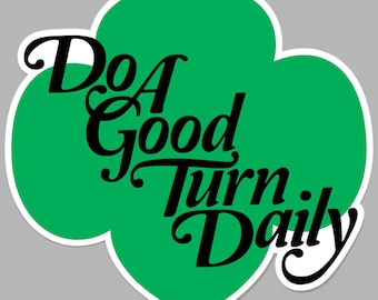 Girl Scouts Stickers – Do A Good Turn Daily
