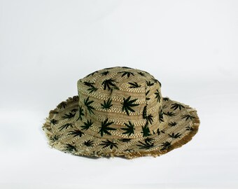 Favuit Cappello Boonie, Pieghevole Cappello da Pescatore Uomo Donna Cappello per Protezione Solare a Tesa Larga per Esterni Safari Cappello da Sole per Pesca Campeggio Giardinaggio Trekking