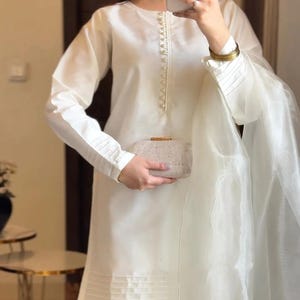 Pakistani Katan Silk Suits - Etsy