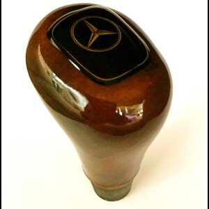 Växelspaksknopp i trä Mercedes AMG W202 W208 W209 W210 W220 R170 W163-ML302-ML420