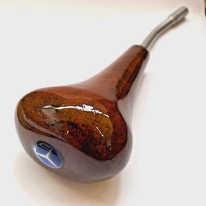 for Mercedes W124 W107 R107 SLSLC Shift Knob Gear Knob Genuine Burl Walnut W201