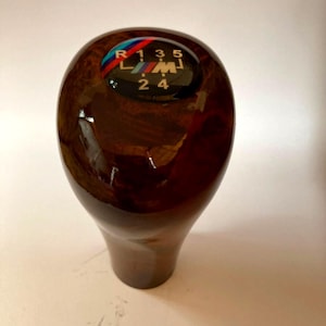 Pour BMW pommeau de levier de vitesse en ronce de noyer véritable pour transmission manuelle e36 e46e30