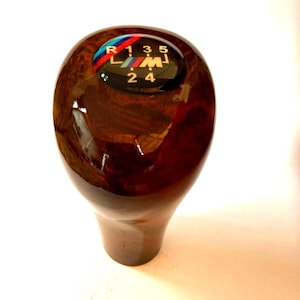 for BMW Walnut Real Burl Wood Gear Shift Knob for Manual Transmission e36 e46e30