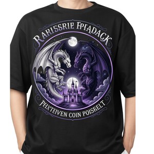 Onyx Storm-skjorta PNG SVG | Dancing Through the Lightning Strikes – Fourth Wing | Klistermärke Dragon Love bild 7