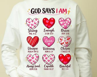 Loved Before Love Valentines Day PNG, Glitter Jesus Valentine PNG, Christian Valentine Design, Bible Verse, Cute Faith Love