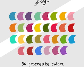Procreate Color Palette Colour Swatches Swatch iPad