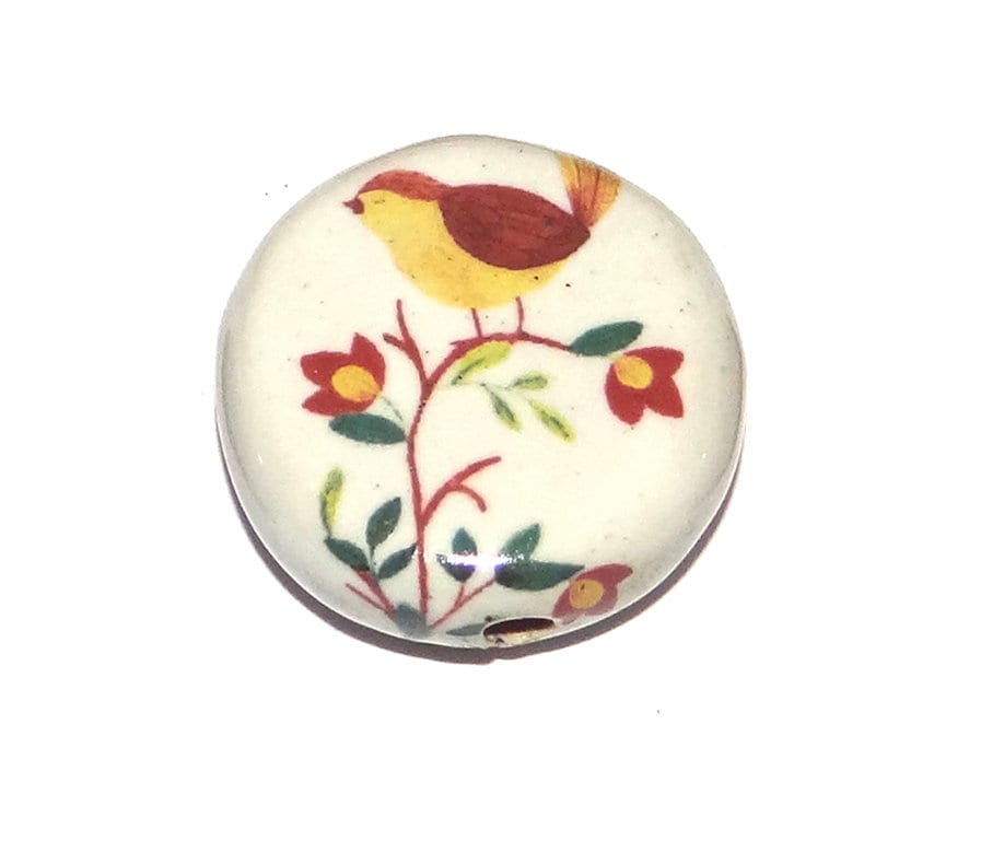 Ceramic shop bird beads