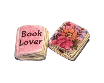 Ceramic Book Beads