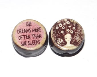 Two Sided Quote Beads