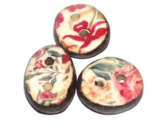 Ceramic Clasps & Buttons