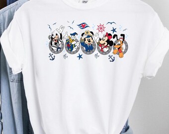 Disney Mickey And Co Cruise Shirt, Disney Cruise Family Matching t shirt, Mickey and Friends Cruise Tee, Disney Cruise Trip Shirt