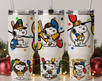 Cartoon peanut Tumbler Wrap 40oz – Christmas PNG – Sublimation Design