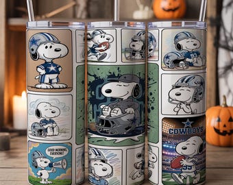 Envoltura para vaso de 20 oz con dibujos animados - PNG de dibujos animados - Diseño digital de vaqueros - Descarga instantánea
