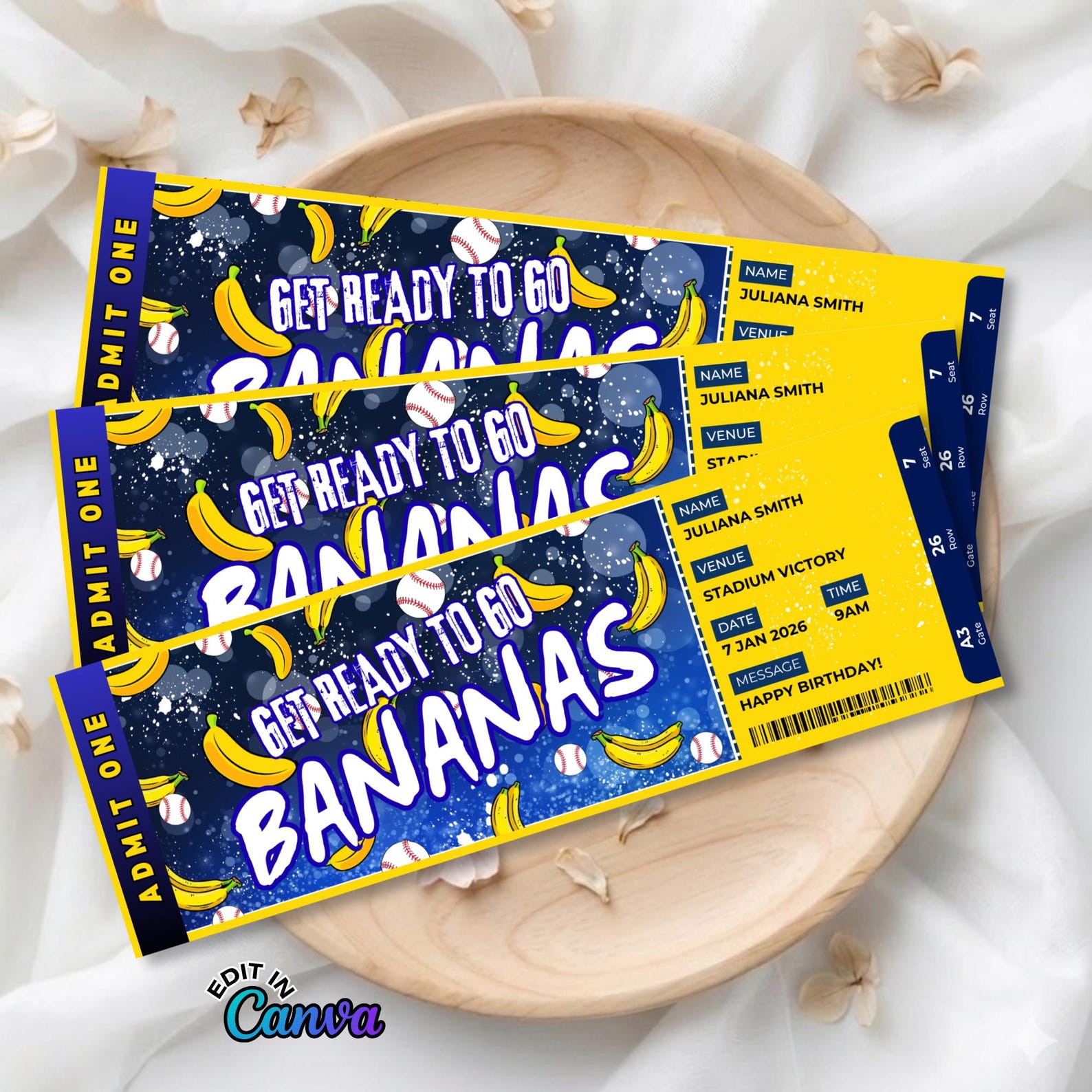 Banana Trick Ticket To Paradisenull