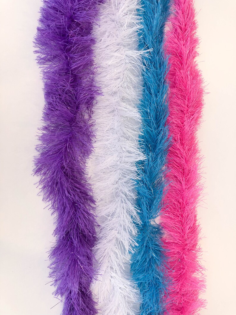 Girls Boa Feather Free Sparkly Boa Dress up Party Favor Etsy
