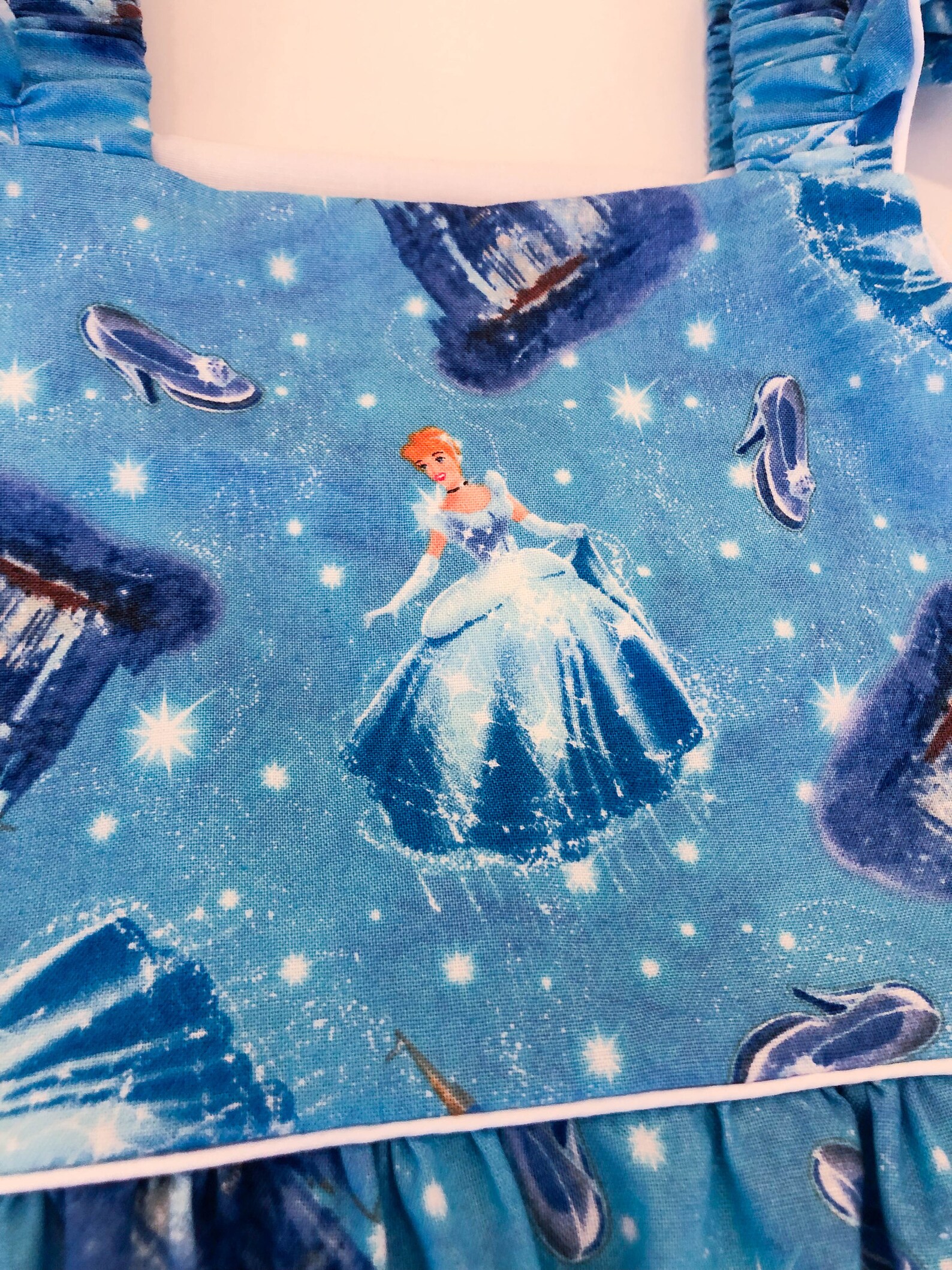 Girls Cinderella Dress Cinderella Disney Fabric 1st Etsy