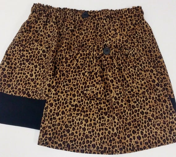 Girls or Ladies Cheetah Print Skirt or Dress Halloween Costume Leopard Zebra Giraffe Tiger Stripe Also Available Mommy and Me Skirts Etsy