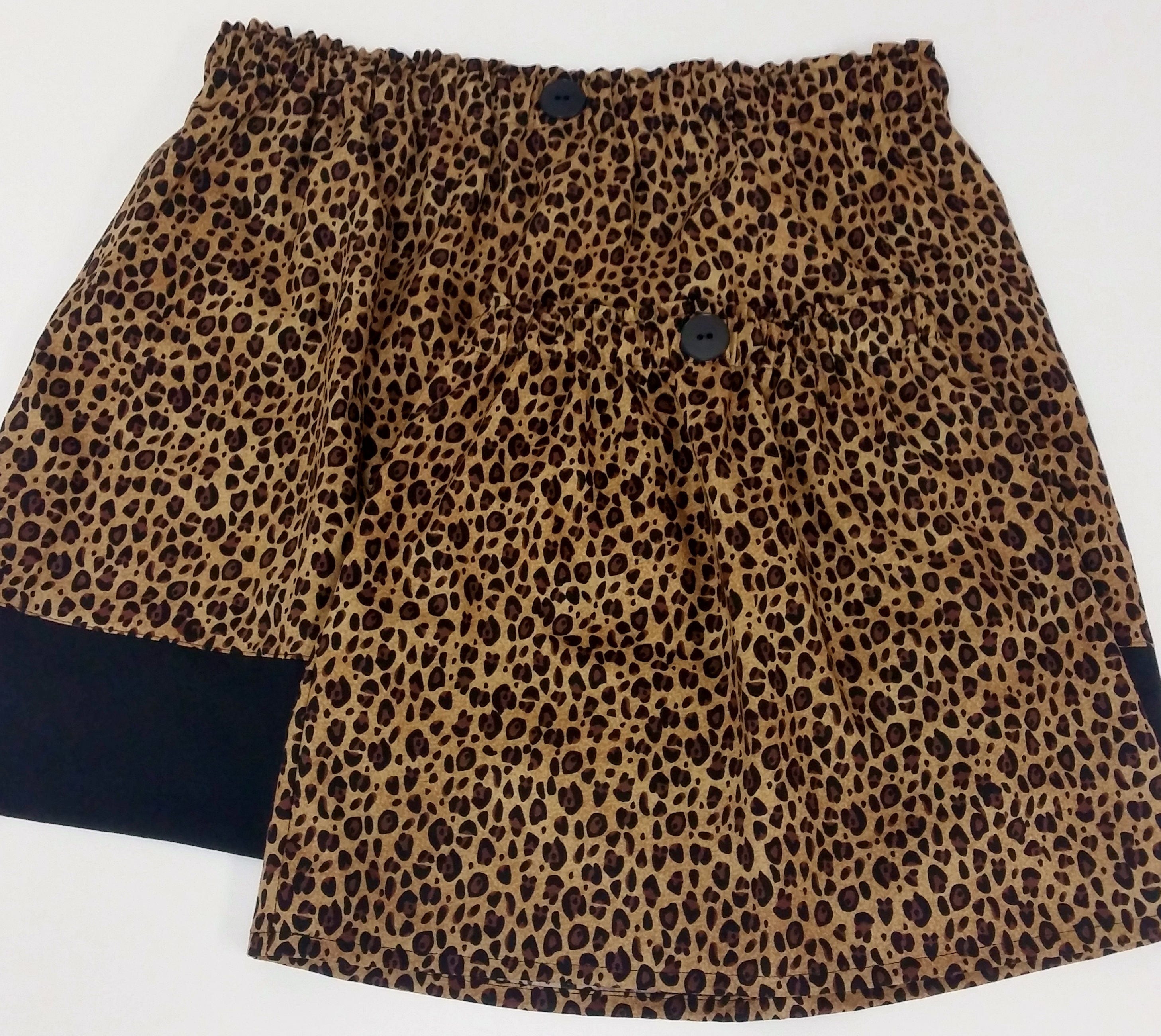 cheetah skirt halloween