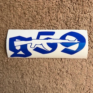 G59 Die Cut Vinyl Decal | G59, Ruby da Cherry, Scrim, FTP Sticker