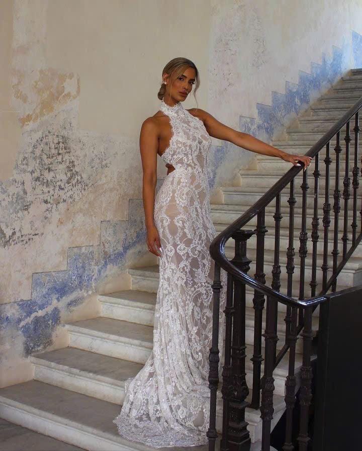 etsy backless wedding dress Backless wedding dress/ Simple wedding dress/ open back dress/ short wedding dress/ Modern bridal dress/ Custom wedding gown/ Audrey hepburn