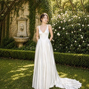 etsy minimalist wedding dress The Best Minimalist Wedding Dresses on Etsy