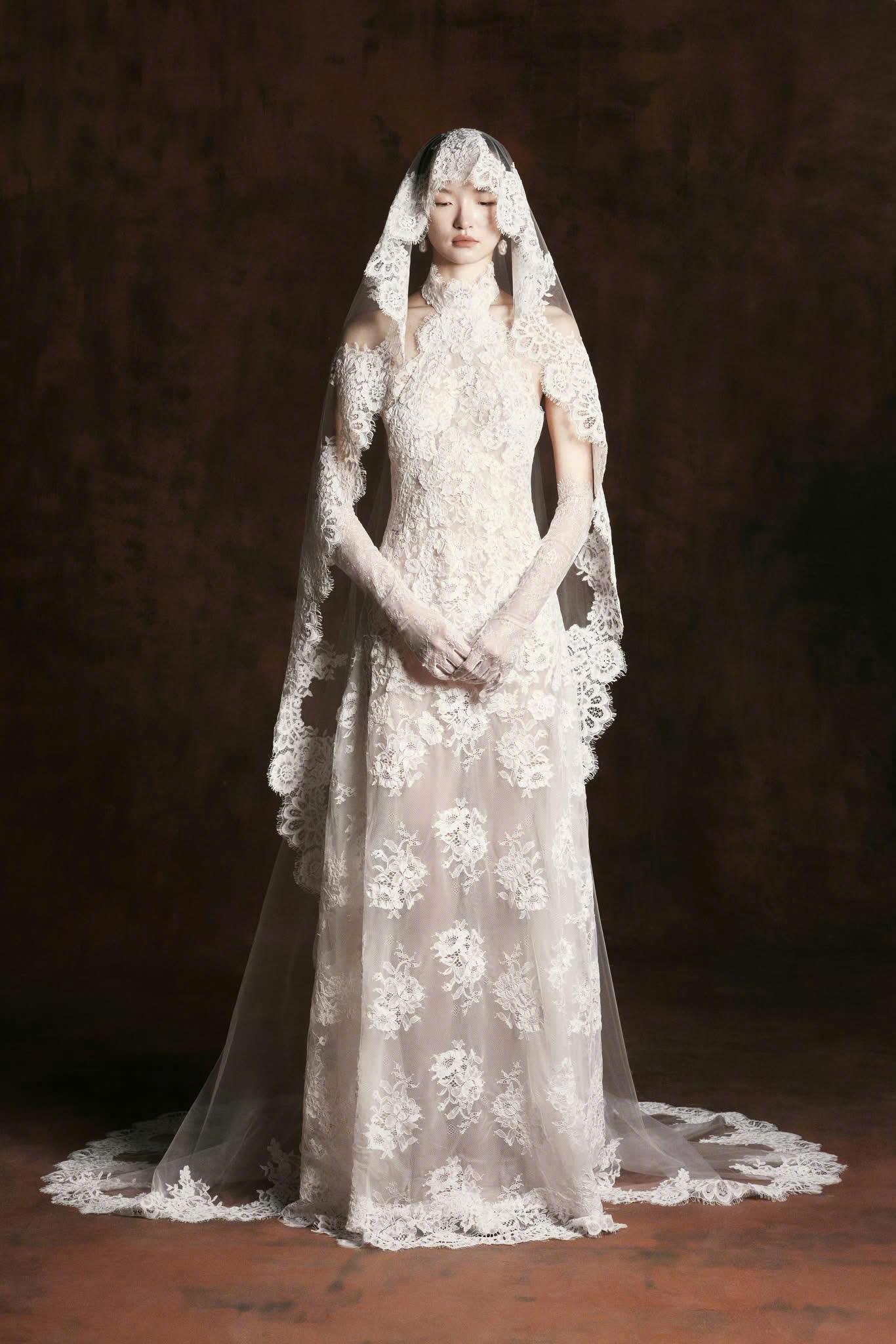 knee length dresses for ladies Bohemian Lace Wedding Dress With Long Sleeves