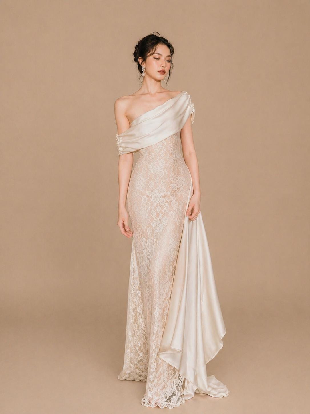 Lace Elopement Dress - Etsy